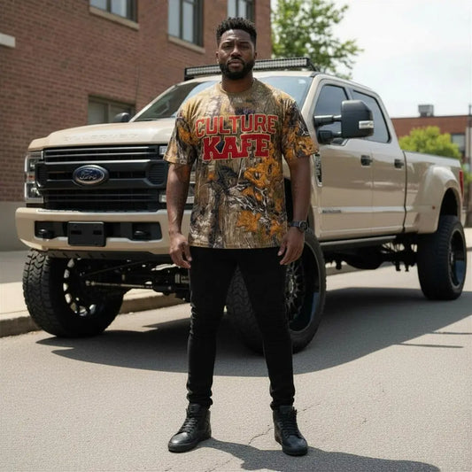 Men's Dirty Camo Tee front view