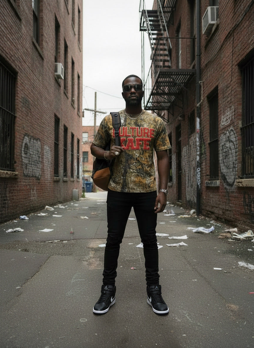 MEN’S DIRTY CAMO TEE